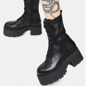 RESONANCE REMIX COMBAT BOOTS